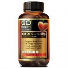 GO Healthy GO Co-Q10 400mg 1-A-Day 60 Capsules GO Healthy GO Co-Q10 400mg 1-A-Day 60 Capsules
