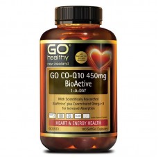 GO Healthy GO Co-Q10 450mg BioActive 1-A-Day 100 Capsules GO Healthy GO Co-Q10 450mg BioActive 1-A-Day 100 Capsules