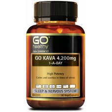 GO Healthy GO Kava 4200mg 30 Capsules