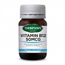 Thompson's Vitamin B12 50mcg 100 Tablets Thompson's Vitamin B12 50mcg 100 Tablets