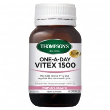 Thompson's Vitex 1500mg One-a-Day 60 Capsules Thompson's Vitex 1500mg One-a-Day 60 Capsules